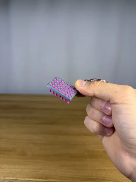 Móc Khóa Fidget Pin Art Mini - Image 4