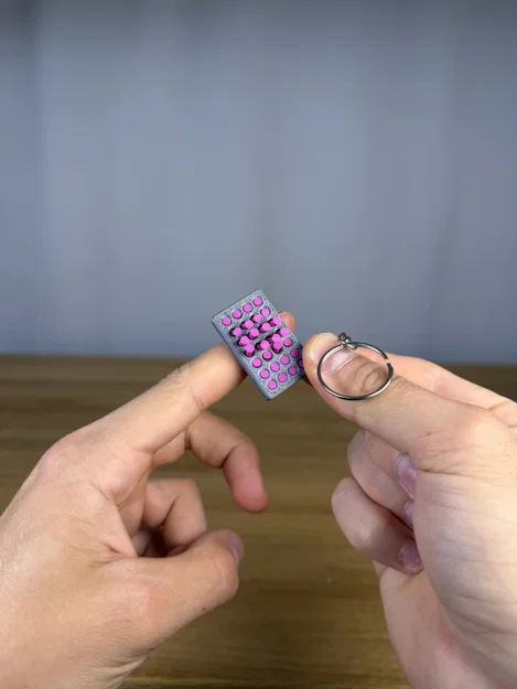 Móc Khóa Fidget Pin Art Mini - Image 5