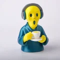 Mô Hình Tượng 'Coffee Break Scream' Độc Đáo - Thumbnail 2