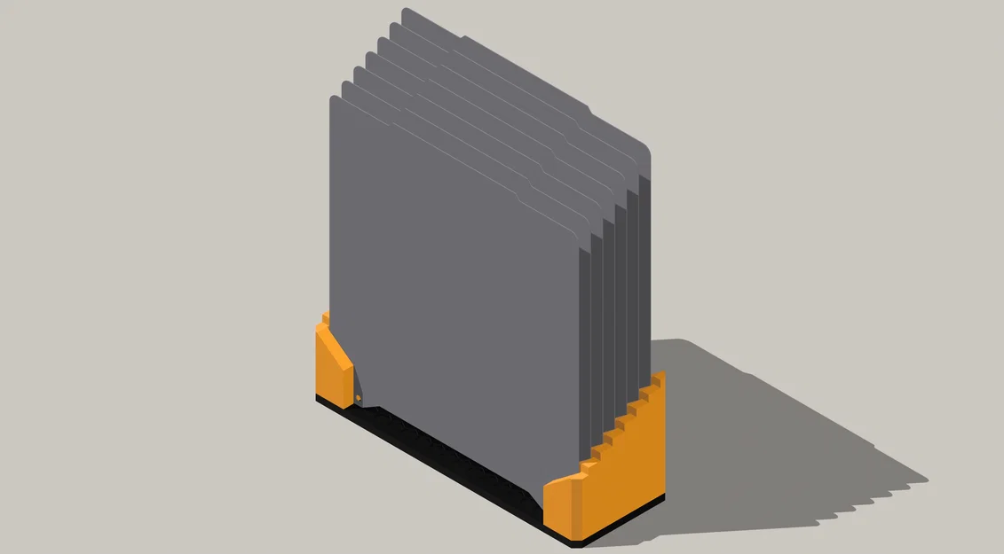 Giá đỡ 8 tấm bản in xếp so le cho Prusa Mini - Image 3