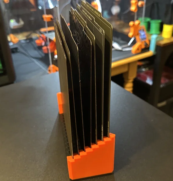 Giá đỡ 8 tấm bản in xếp so le cho Prusa Mini - Image 5