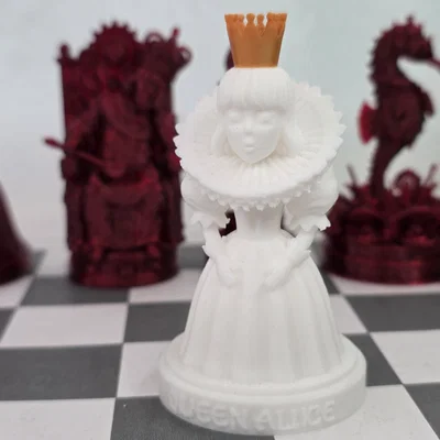 White Queen Alice (Chặng cuối) - Bộ cờ vua Wonderland