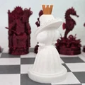 White Queen Alice (Chặng cuối) - Bộ cờ vua Wonderland - Thumbnail 3