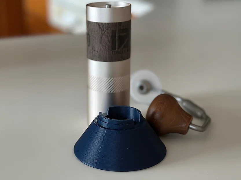 Phễu nạp hạt cà phê cho máy xay 1zpresso Q - In 3D tiện dụng - Image 4