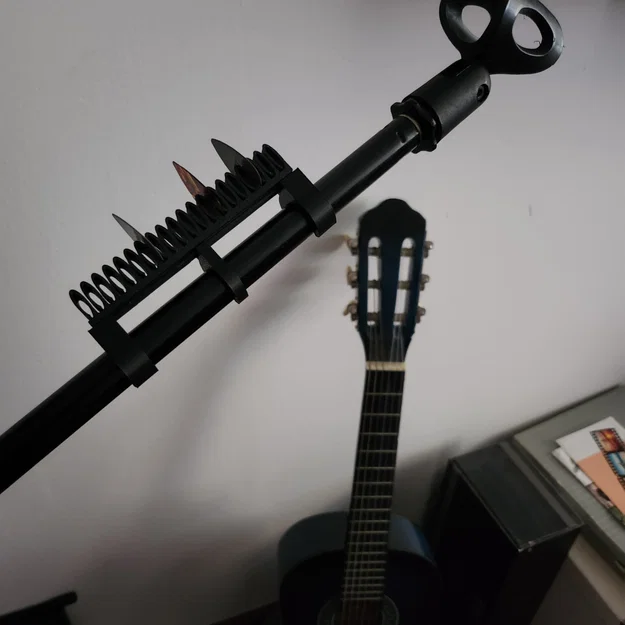 Giá đỡ phím đàn Guitar cho chân đế micro - Image 4