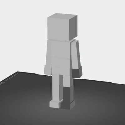 Mô hình 3D Hytale Player: Tự in nhân vật game độc đáo