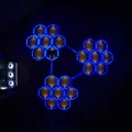 Kệ Trưng Bày Gamepad Hình Lục Giác Có Đèn LED Độc Đáo - Thumbnail 2