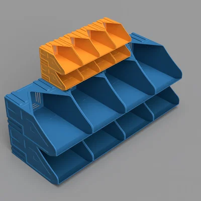 Khay Chứa Đồ Xếp Chồng (Stackable Interlocking Bins)