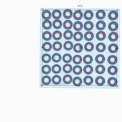 Bộ 49 vòng móc khóa in 3D tiện lợi - Dễ in, đa năng