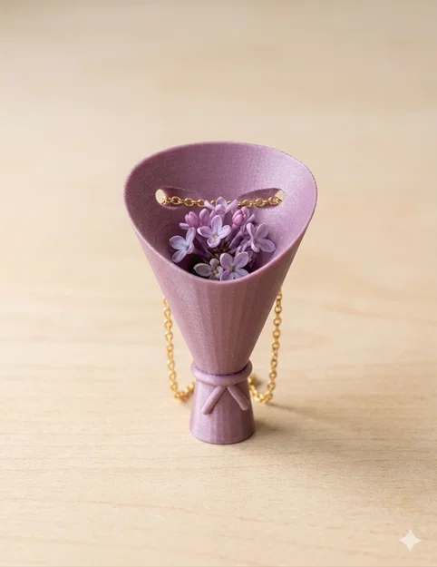 Hộp quà Mini Bouquet kết hợp giá trưng bày trang sức - Image 1