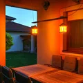 Đèn treo kiểu lồng với các mảnh kính in 3D - Thumbnail 3