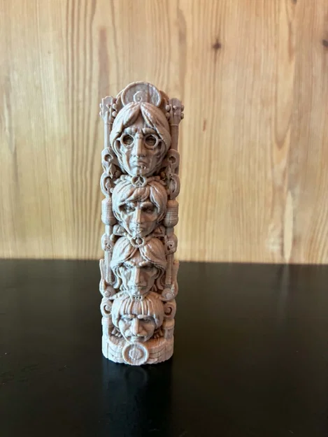 Beatles Tribal Totem - Tượng cột bộ lạc huyền thoại - Image 3