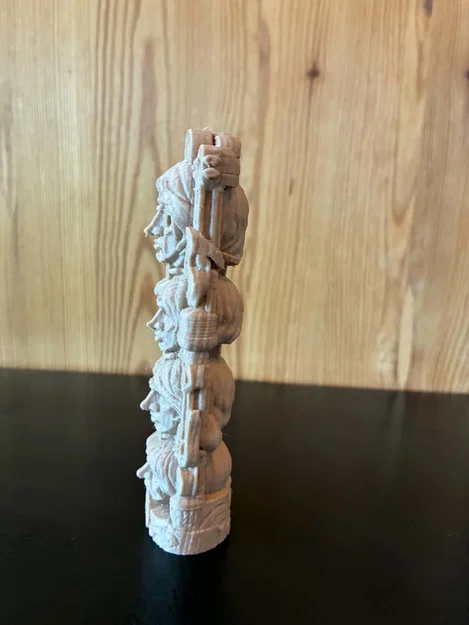 Beatles Tribal Totem - Tượng cột bộ lạc huyền thoại - Image 4