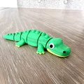 Cá sấu nhỏ đáng yêu – Đồ chơi khớp nối in 3D linh hoạt - Thumbnail 5