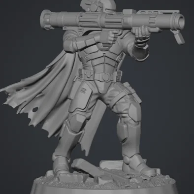 Oath Sword Bastion Knight - Hiệp sĩ Bastion với súng phóng tên lửa