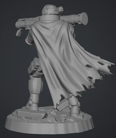 Oath Sword Bastion Knight - Hiệp sĩ Bastion với súng phóng tên lửa - Image 2
