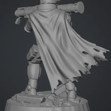 Oath Sword Bastion Knight - Hiệp sĩ Bastion với súng phóng tên lửa