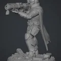 Oath Sword Bastion Knight - Hiệp sĩ Bastion với súng phóng tên lửa - Thumbnail 3