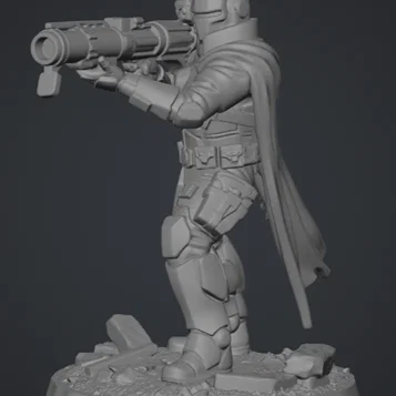 Oath Sword Bastion Knight - Hiệp sĩ Bastion với súng phóng tên lửa