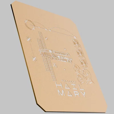 Đĩa Vàng Project Hail Mary (Golden Plates)