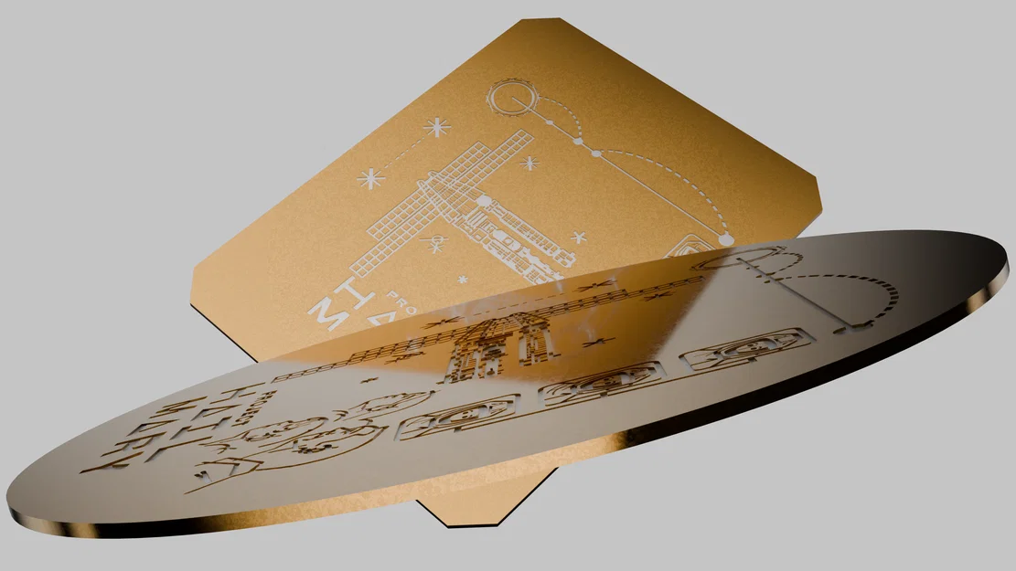 Đĩa Vàng Project Hail Mary (Golden Plates) - Image 3