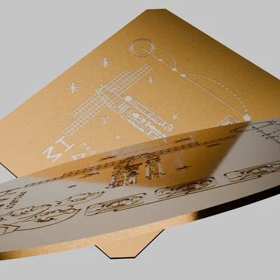Đĩa Vàng Project Hail Mary (Golden Plates)