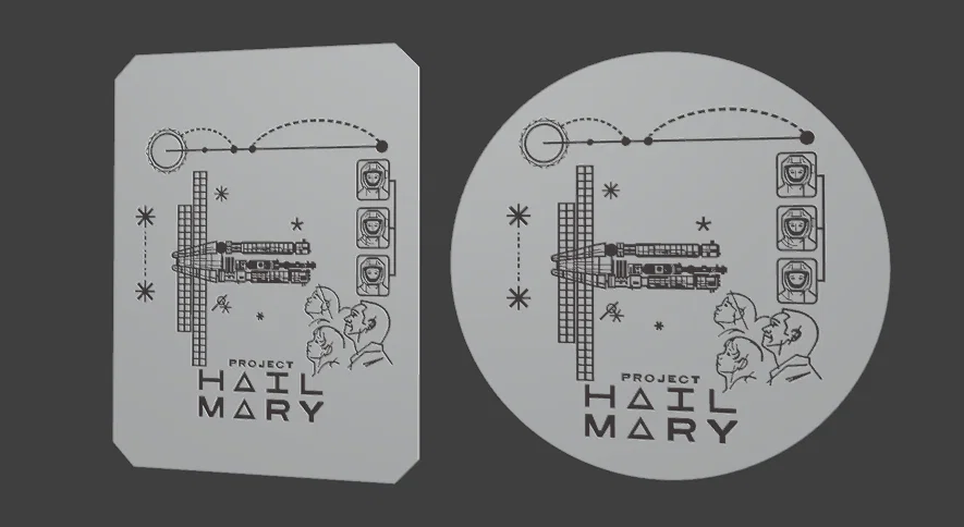 Đĩa Vàng Project Hail Mary (Golden Plates) - Image 4