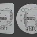 Đĩa Vàng Project Hail Mary (Golden Plates) - Thumbnail 4