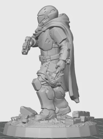 Mô hình Oath Sword Bastion Knight với Pistol và Maul 1 - Image 2