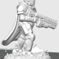 Oath Sword Bastion Knight với Súng Trường Hạng Nặng - Thumbnail 2