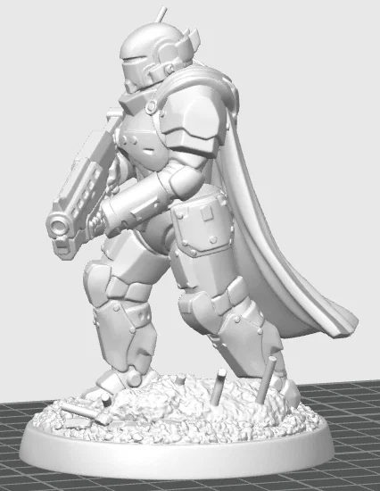 Oath Sword Bastion Knight với Súng Trường Hạng Nặng - Image 3