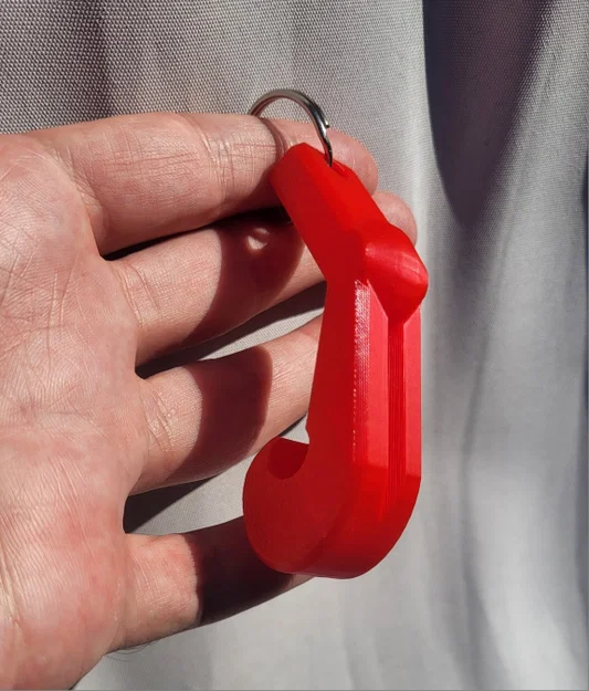 The J Bottle Opener - Dụng cụ mở bia in 3D - Image 1