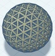 Mô hình quả bóng bàn không khí (Airless Ping Pong Ball) in 3D độc đáo - Image 1