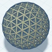 Mô hình quả bóng bàn không khí (Airless Ping Pong Ball) in 3D độc đáo