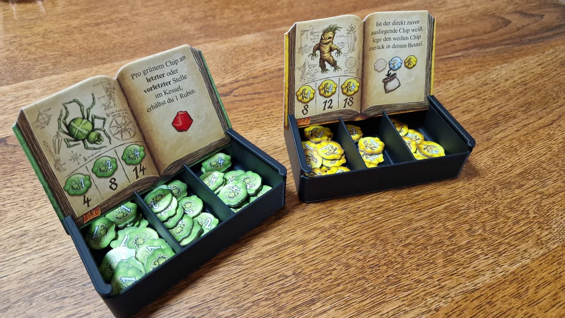 Bộ Hộp Đựng Token Cho Board Game "The Quacks of Quedlinburg" - Image 2
