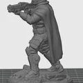 Mô hình Oath Sword Bastion Knight cầm súng pulse rifle - Thumbnail 3
