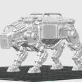 Mô hình 3D Panzerhund từ Wolfenstein - Chi tiết và sống động - Thumbnail 2