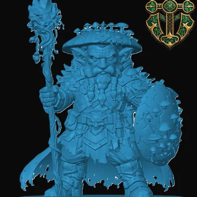 Mô hình Deep Gnome Druid cho RPG