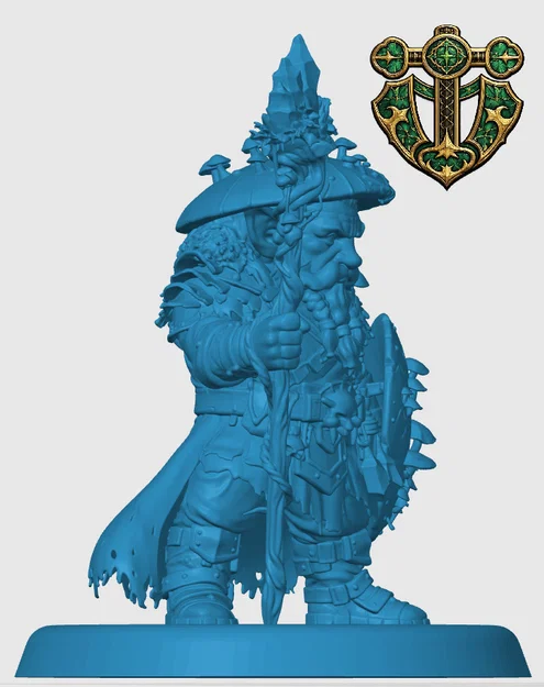Mô hình Deep Gnome Druid cho RPG - Image 2