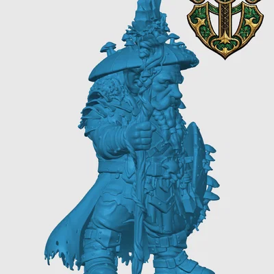 Mô hình Deep Gnome Druid cho RPG