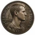 Mô hình đồng xu may mắn Lucky Coin 3 tinh xảo cho máy in 3D - Thumbnail 1