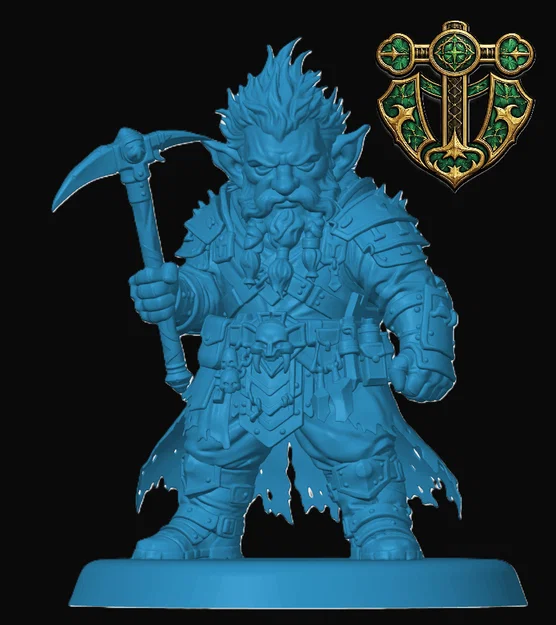 Mô hình Deep Gnome Fighter cho game nhập vai - Image 1