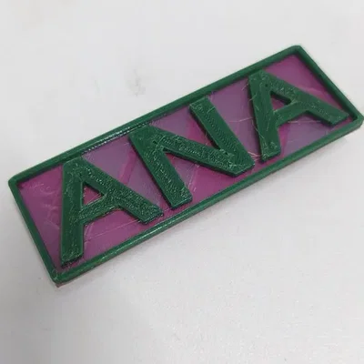 Bảng tên ANA cho máy in 3D Ender 3V2