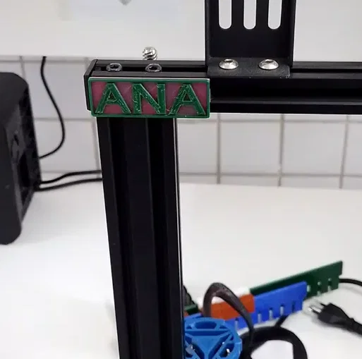 Bảng tên ANA cho máy in 3D Ender 3V2 - Image 2