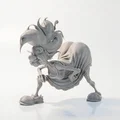 Mô hình 3D cụ bà sang trọng in ấn 3D - Thumbnail 1