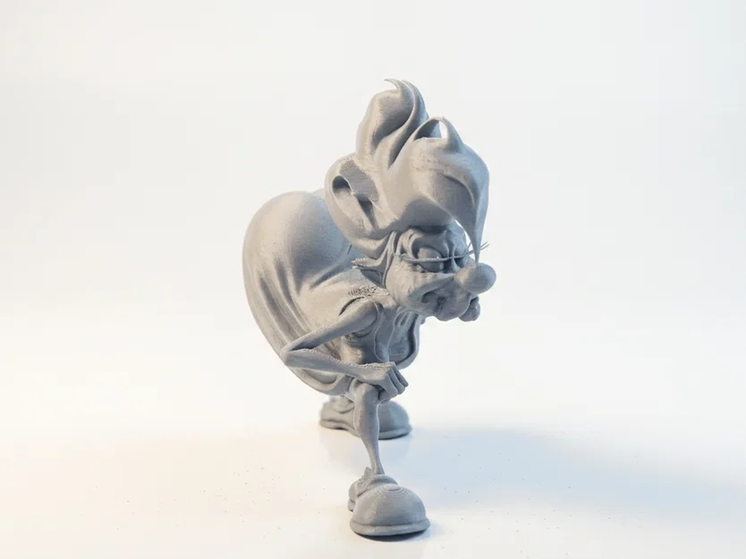 Mô hình 3D cụ bà sang trọng in ấn 3D - Image 3