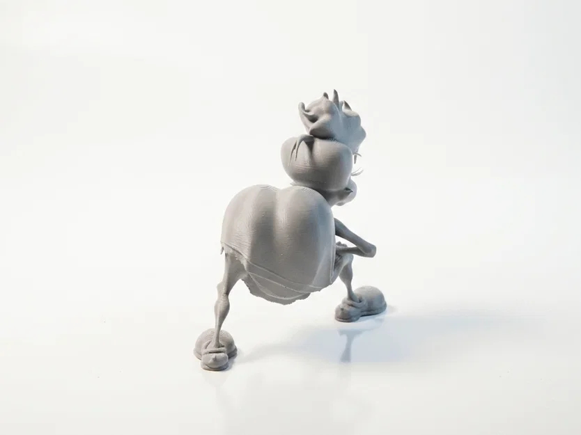 Mô hình 3D cụ bà sang trọng in ấn 3D - Image 4