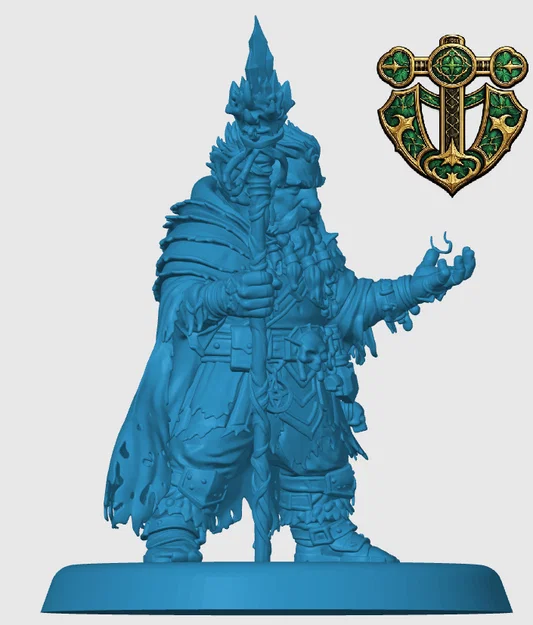 Deep Gnome Cleric - Mô hình nhân vật cho game RPG - Image 2