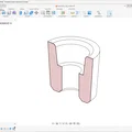 Đế giữ cốc espresso trên ô tô (Espresso cup holder inlay) - Mẫu in 3D tiện lợi - Thumbnail 3