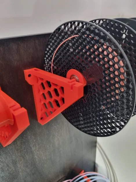 Giá treo cuộn filament gắn tường ma sát thấp (dùng cho đơn lẻ và bộ MMU3) - Image 2